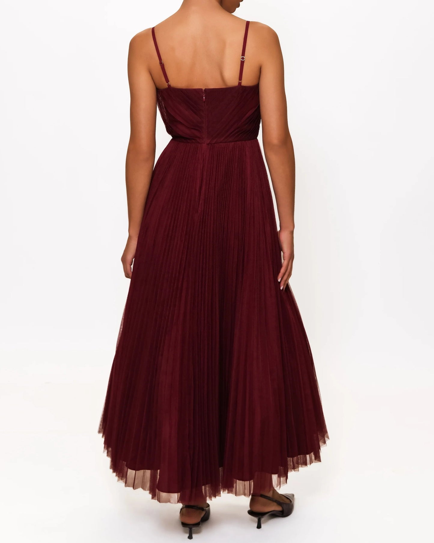 Hutch Virginia Dress | Pomegranate