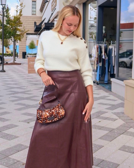 Love Token Nora Skirt | Brown