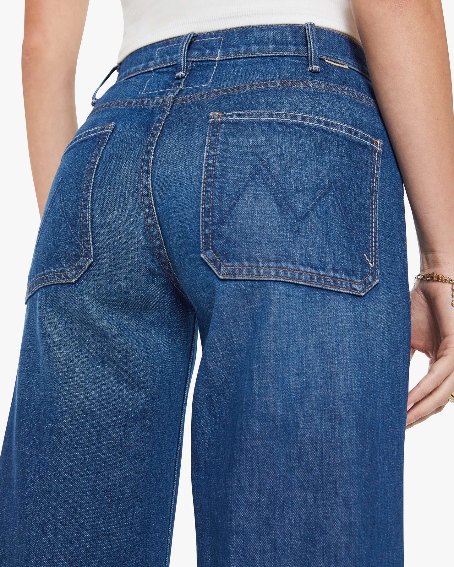 Mother The Patch Pocket Hustler Roller Exposed Zip Heel | Made In The Shade