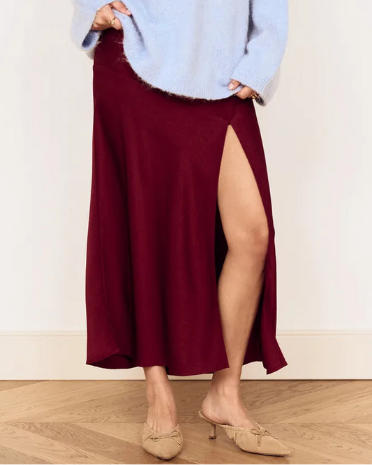 Mink Pink Lumiere Bias Midi Skirt