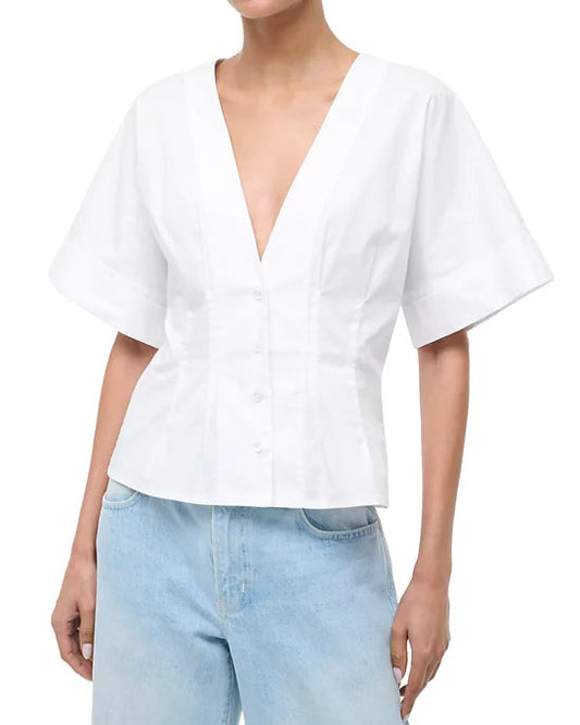 Staud Elle Top | White