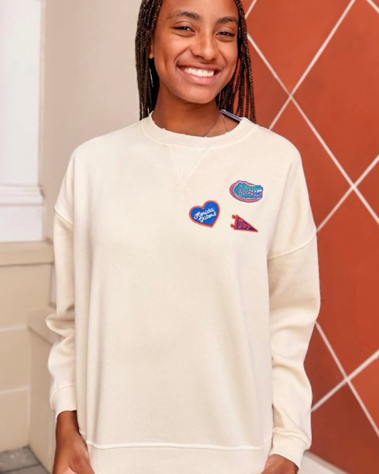 Stewart Simmons The Repeat Distressed Sweatshirt | Florida
