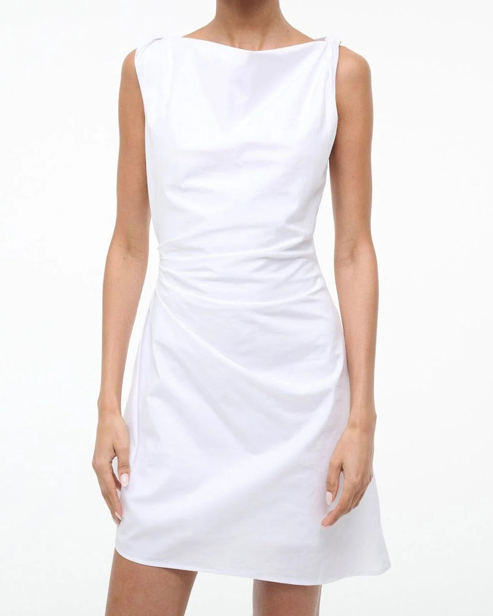 Staud Callie Mini Dress | White