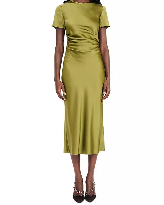 Staud Marcel Silk Dress | Pear