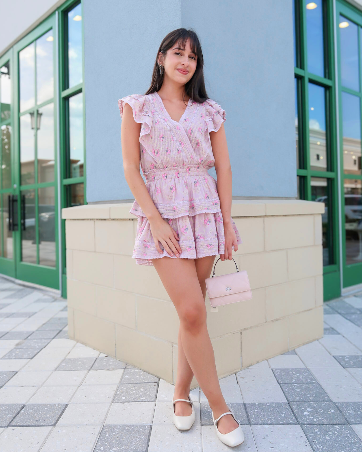 Love Shack Fancy Gwen Dress | Vintage Plum