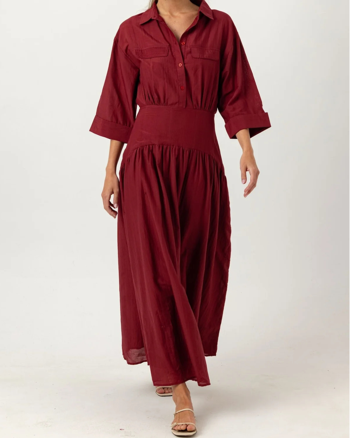 Sundays Gabriella Dress | Syrah