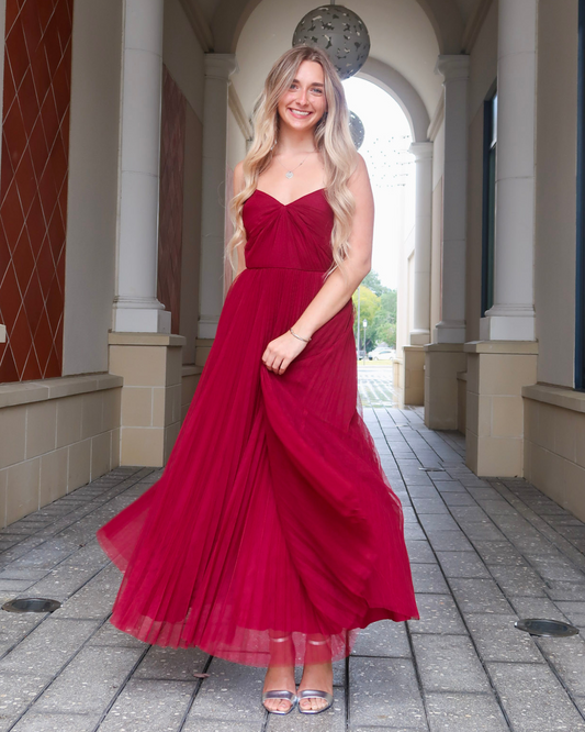 Hutch Tulle Maxi Dress