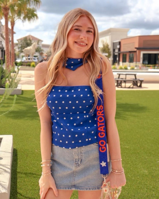 Le Lis Polka Dot Top