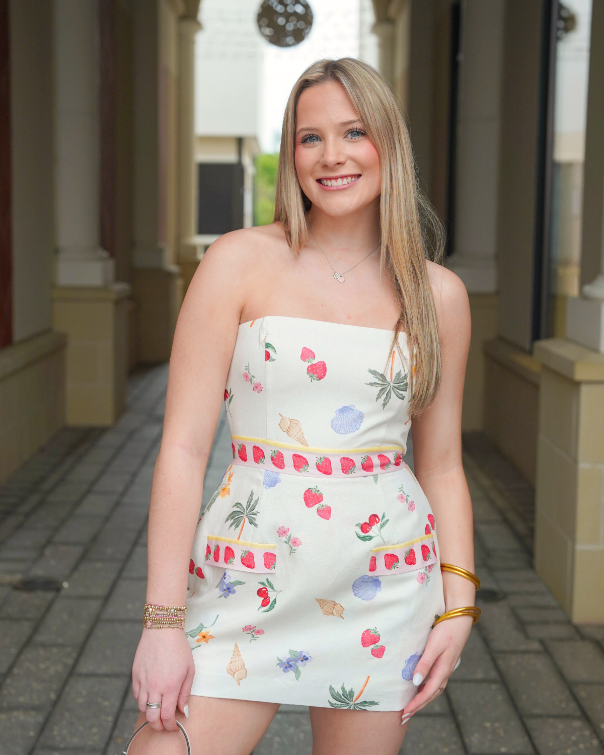 Amanda Uprichard Strapless Bethany Romper | Boardwalk