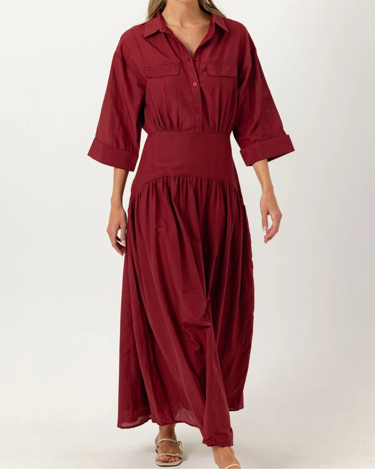 Sundays Gabriella Dress | Syrah