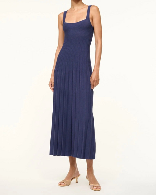 Staud Ellison Dress | Navy