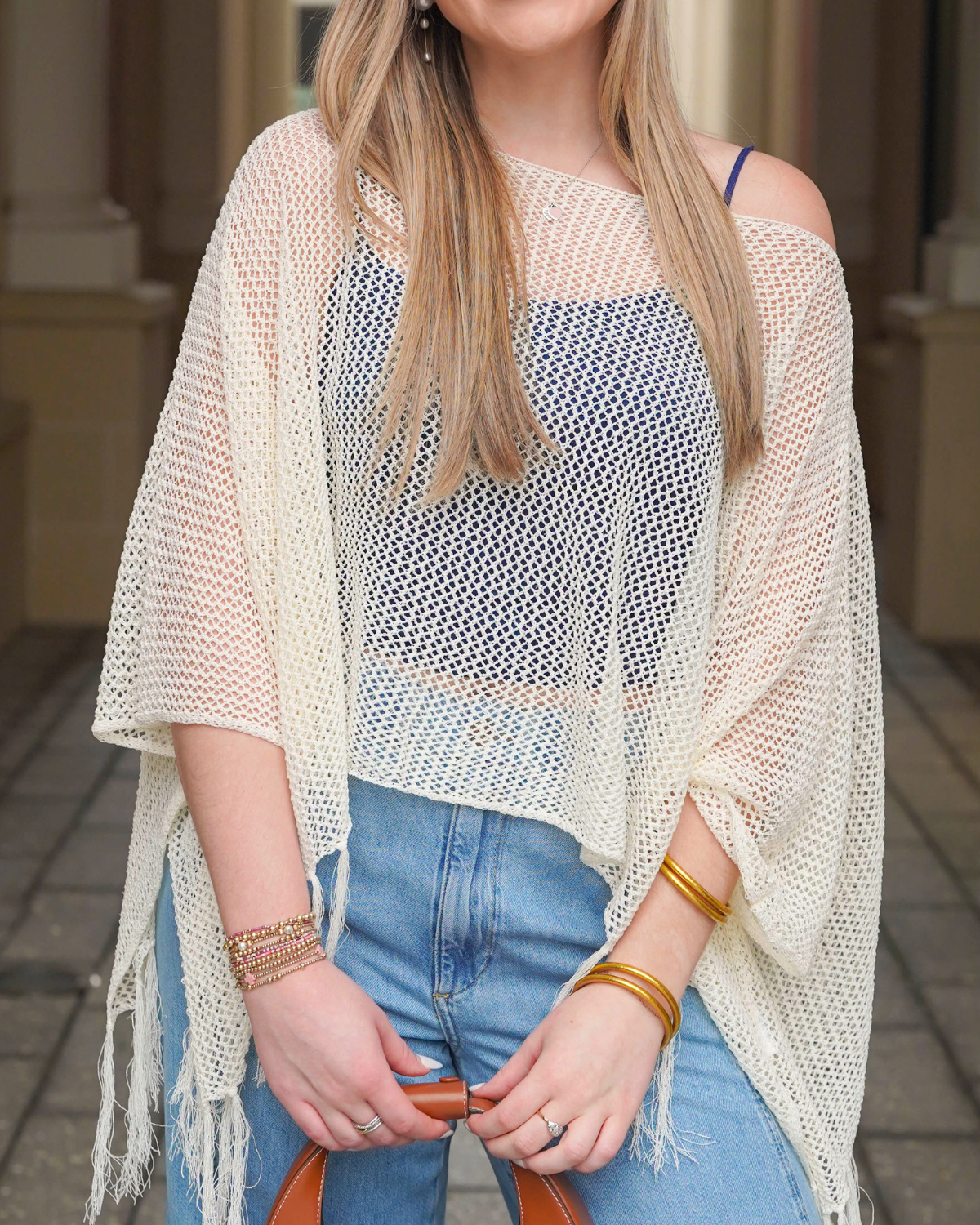 Emory Park Poncho Top