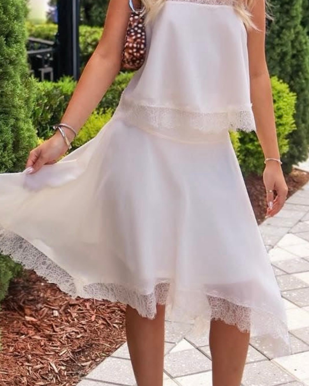 Lucy Paris Ivory Skirt