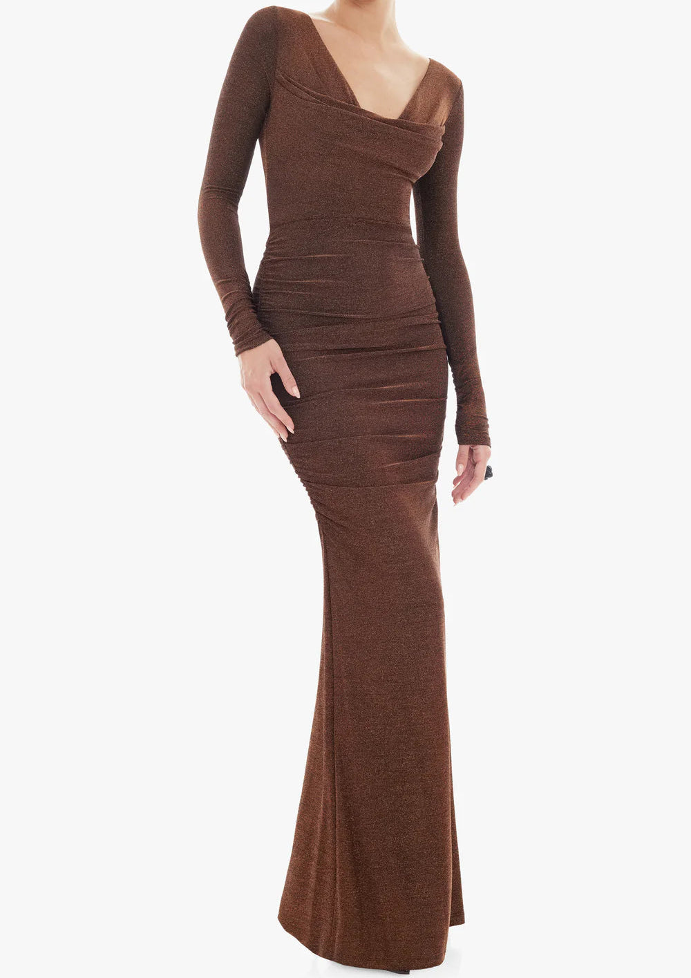 Black Halo Rafaela Maxi Dress | Amber Glaze