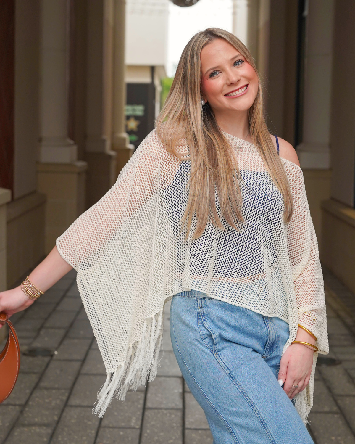 Emory Park Poncho Top