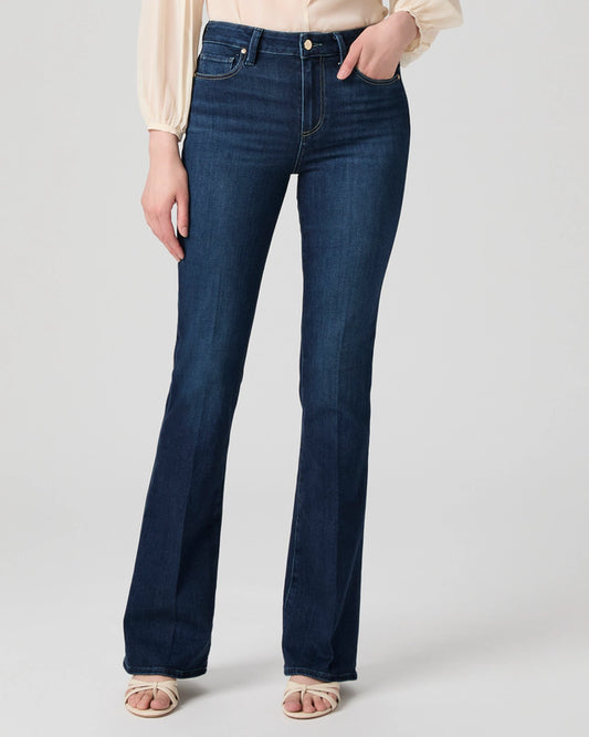 Paige High Rise Laurel Canyon 32" Bootcut Jean | Berlin