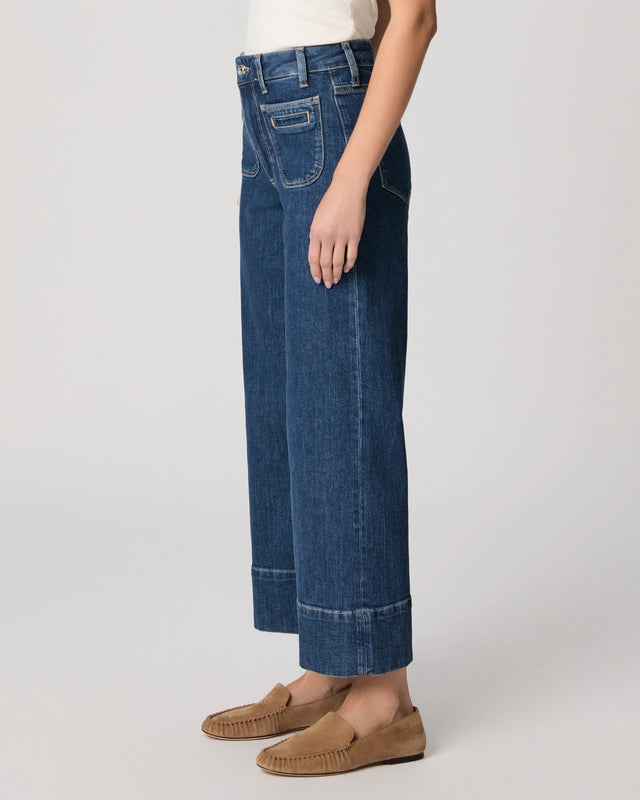 Paige Anessa Wide Leg Jean | Navigator