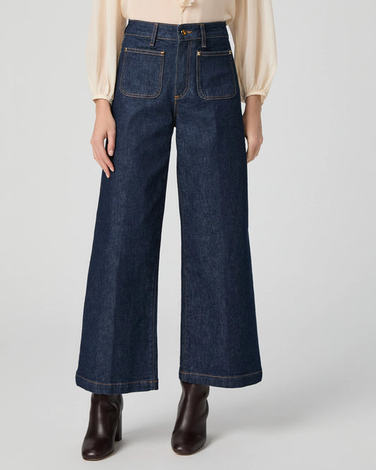 Paige Harper Ankle Wide Leg Jean | Amora