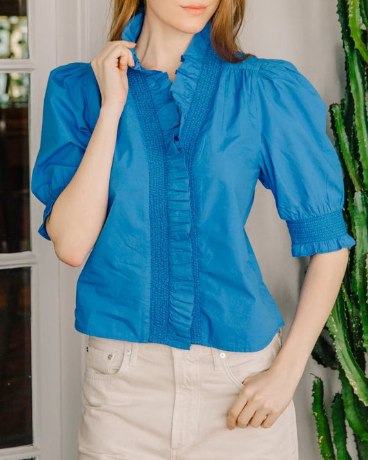 Love the Label Zuri Top | Palace Blue