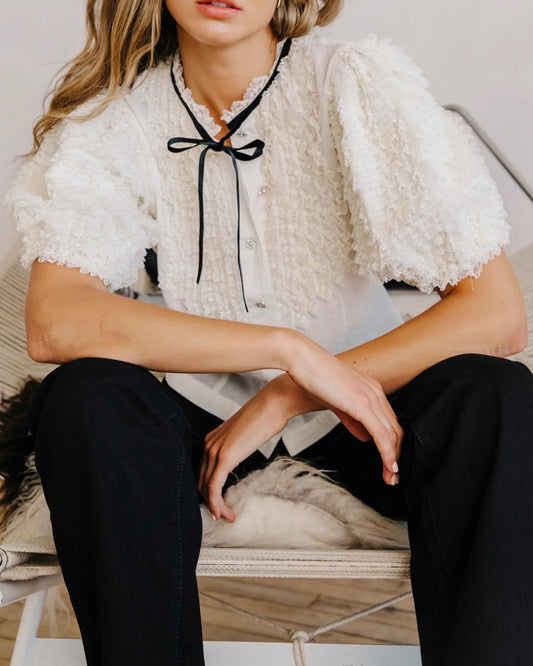 Love the Label Oceane Top | Ivory