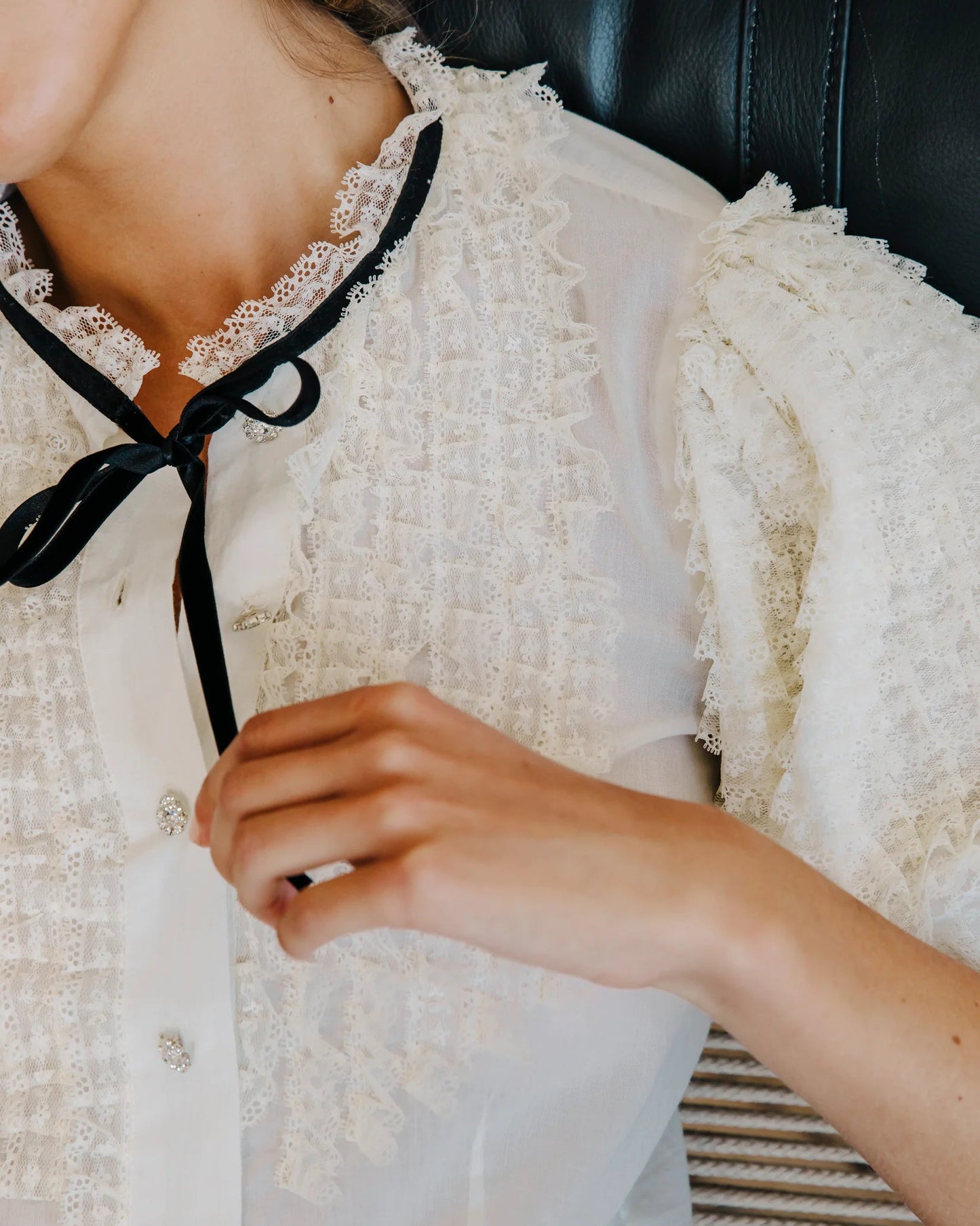 Love the Label Oceane Top | Ivory