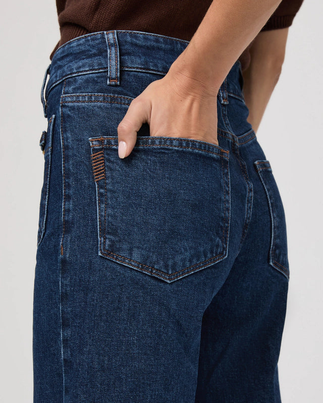 Paige Sasha 32" Wide Leg Jean | Enfield