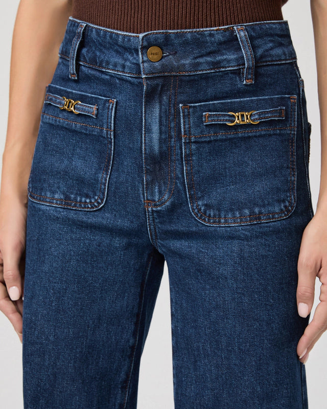 Paige Sasha 32" Wide Leg Jean | Enfield