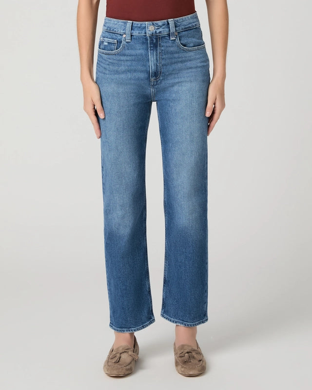 Paige Stevie Ankle Straight Leg Jean | Frittata