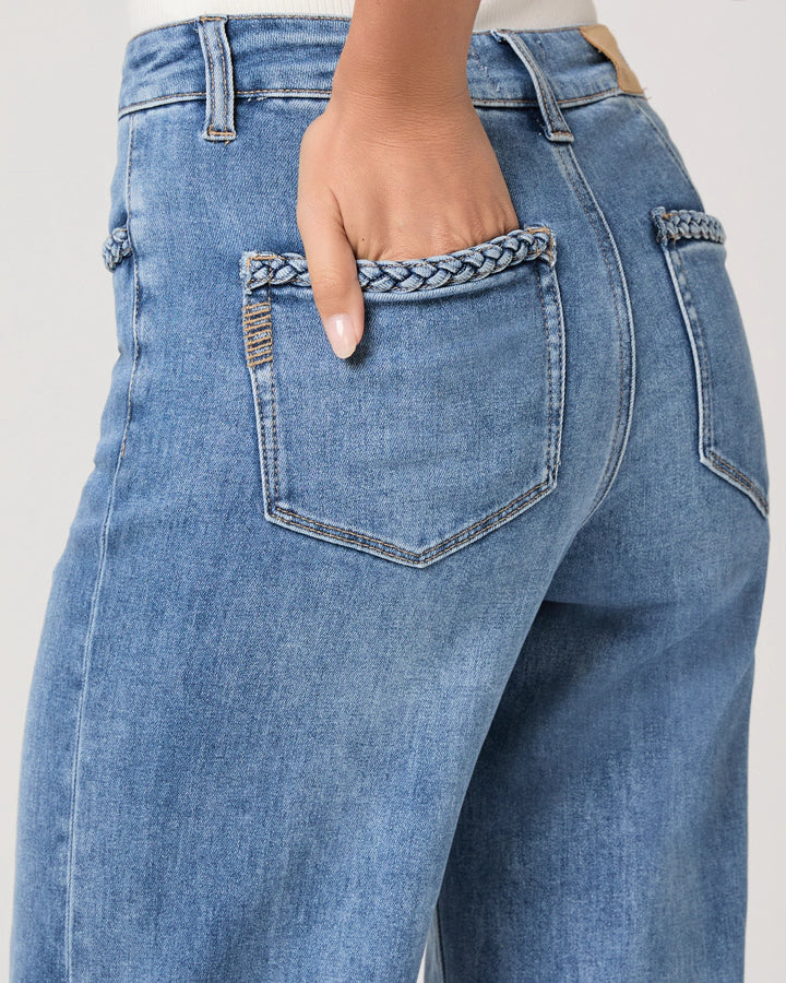 Paige Anessa 31" Wide Leg Jean | Encino