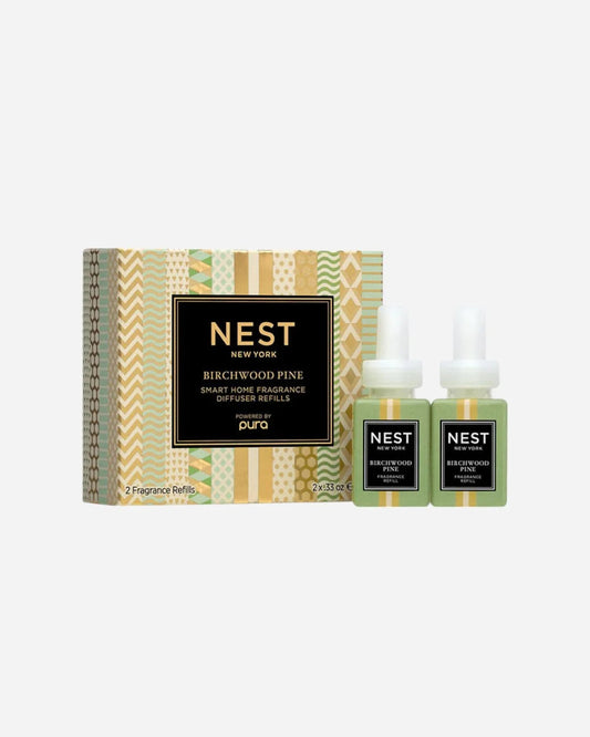 NEST x Pura Diffuser Refill Pod Duo | Birchwood Pine