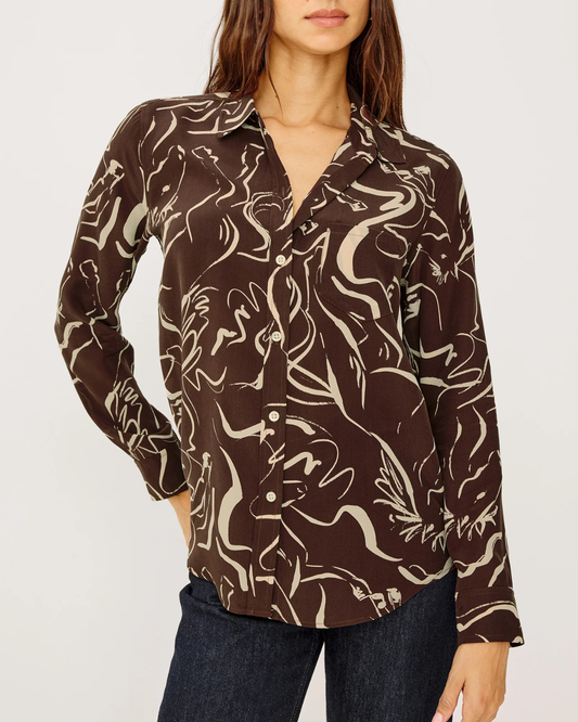 Rails Katie Shirt | Brown Colt