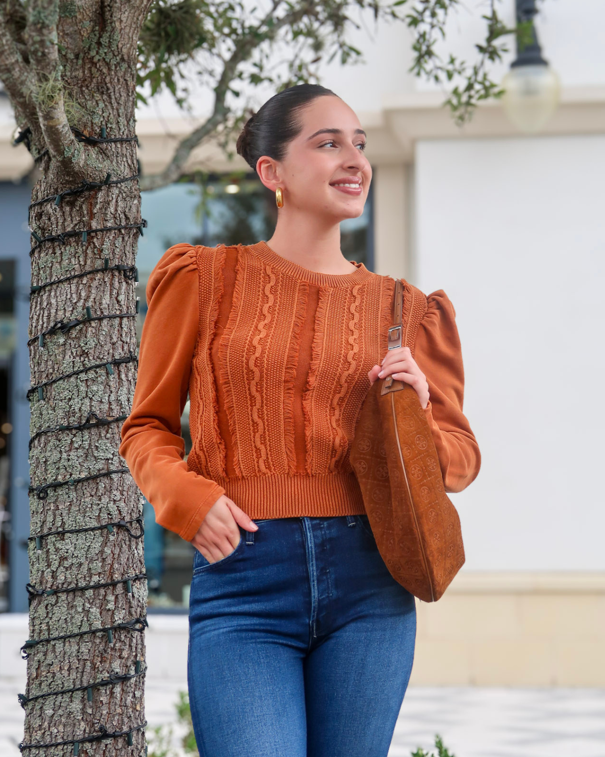 Love the Label Liv Knit Pullover | Caramel