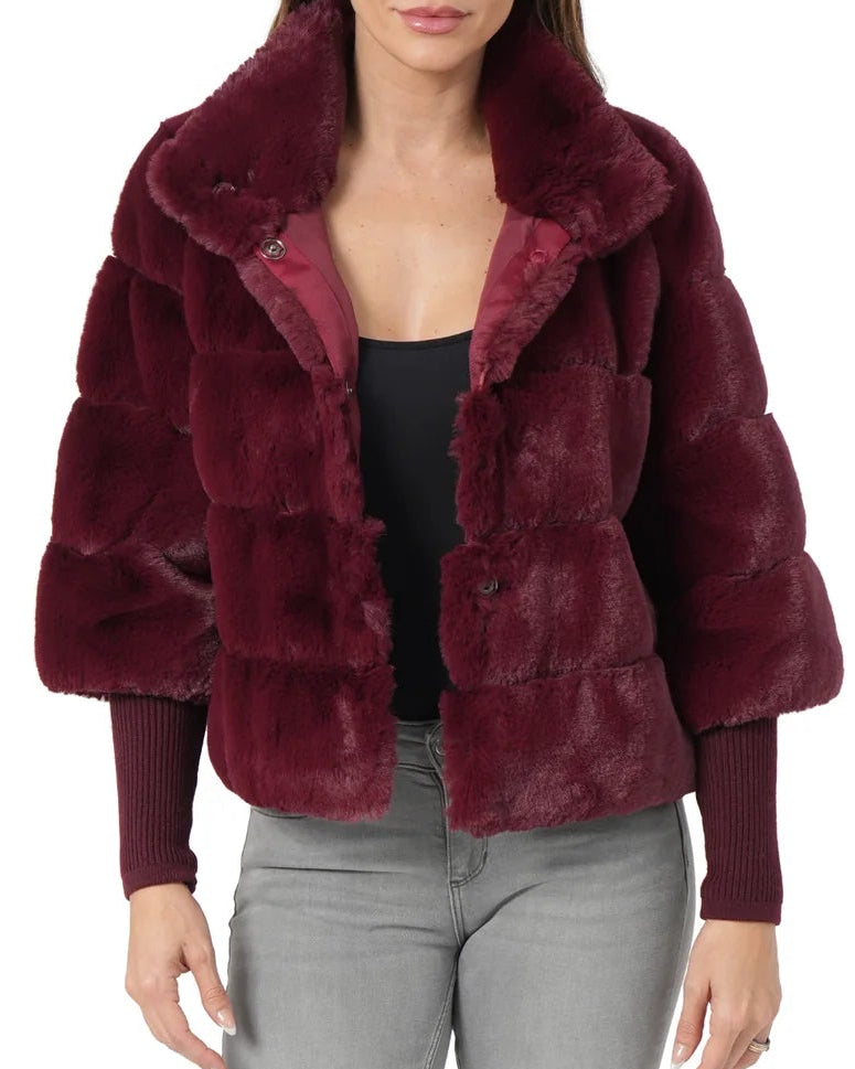 Love Token Samantha Jacket | Wine