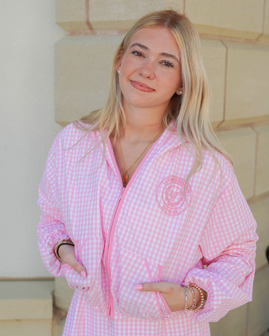 Love Shack Fancy Kariana Hoodie | Tickled Pink