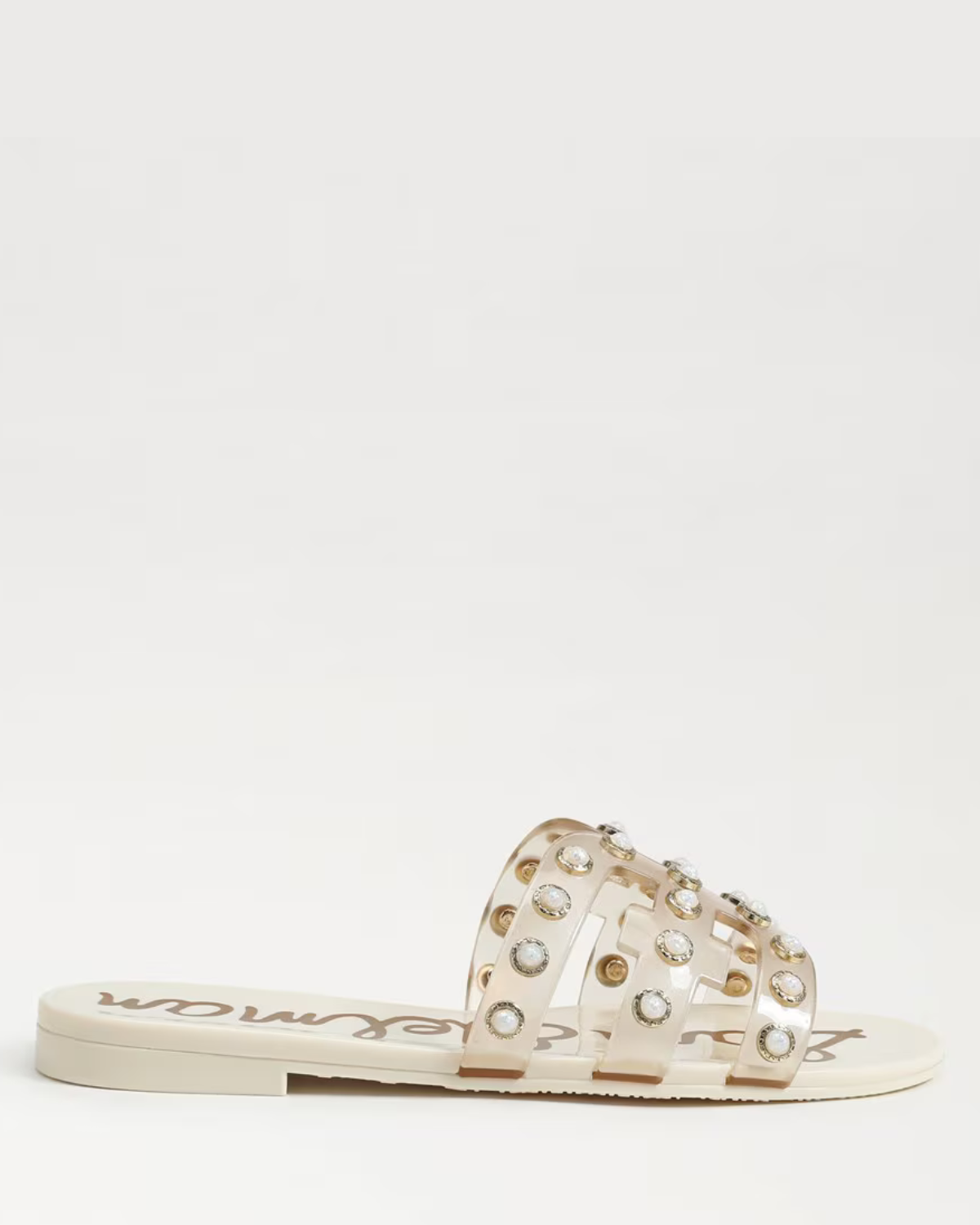 Sam Edelman Bay Jelly Sandal | Transparent Ivory Jelly