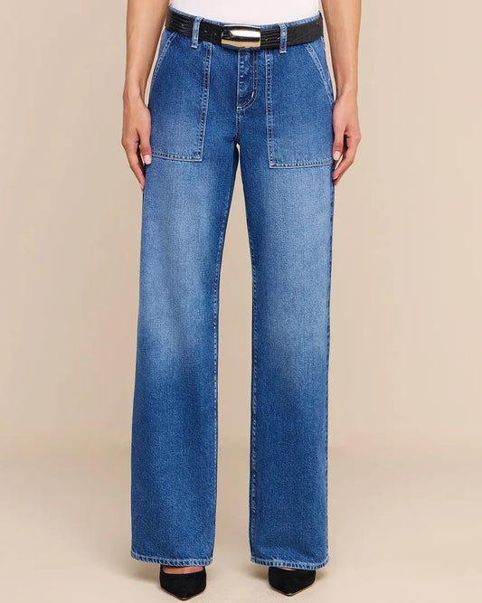 L'Agence Christel Wide-Leg Jean | Atlantis