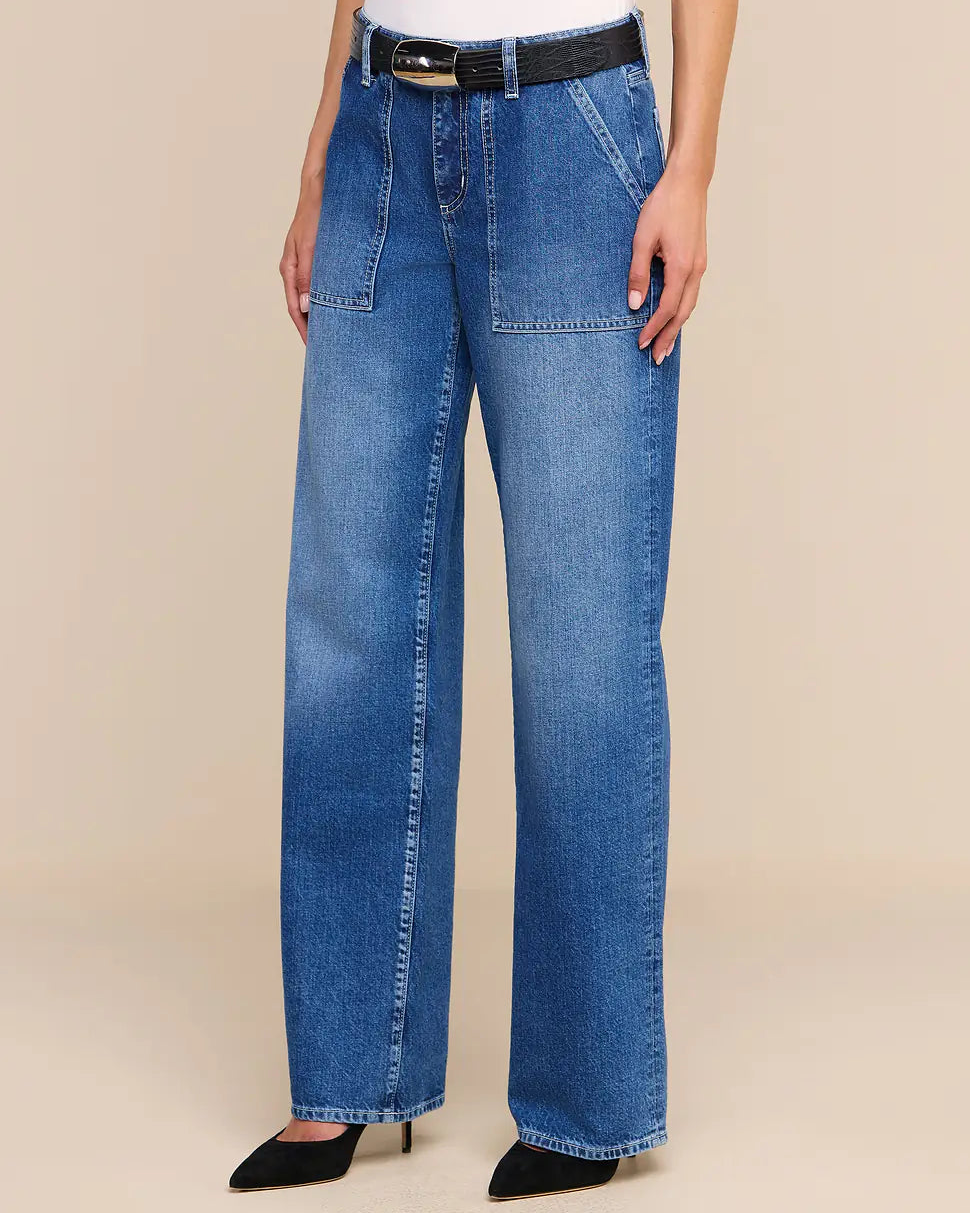 L'Agence Christel Wide-Leg Jean | Atlantis