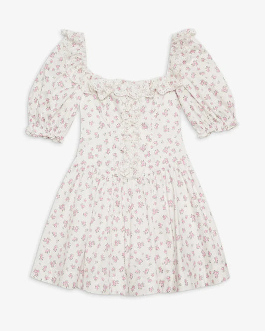 For Love & Lemons Noam Mini Dress