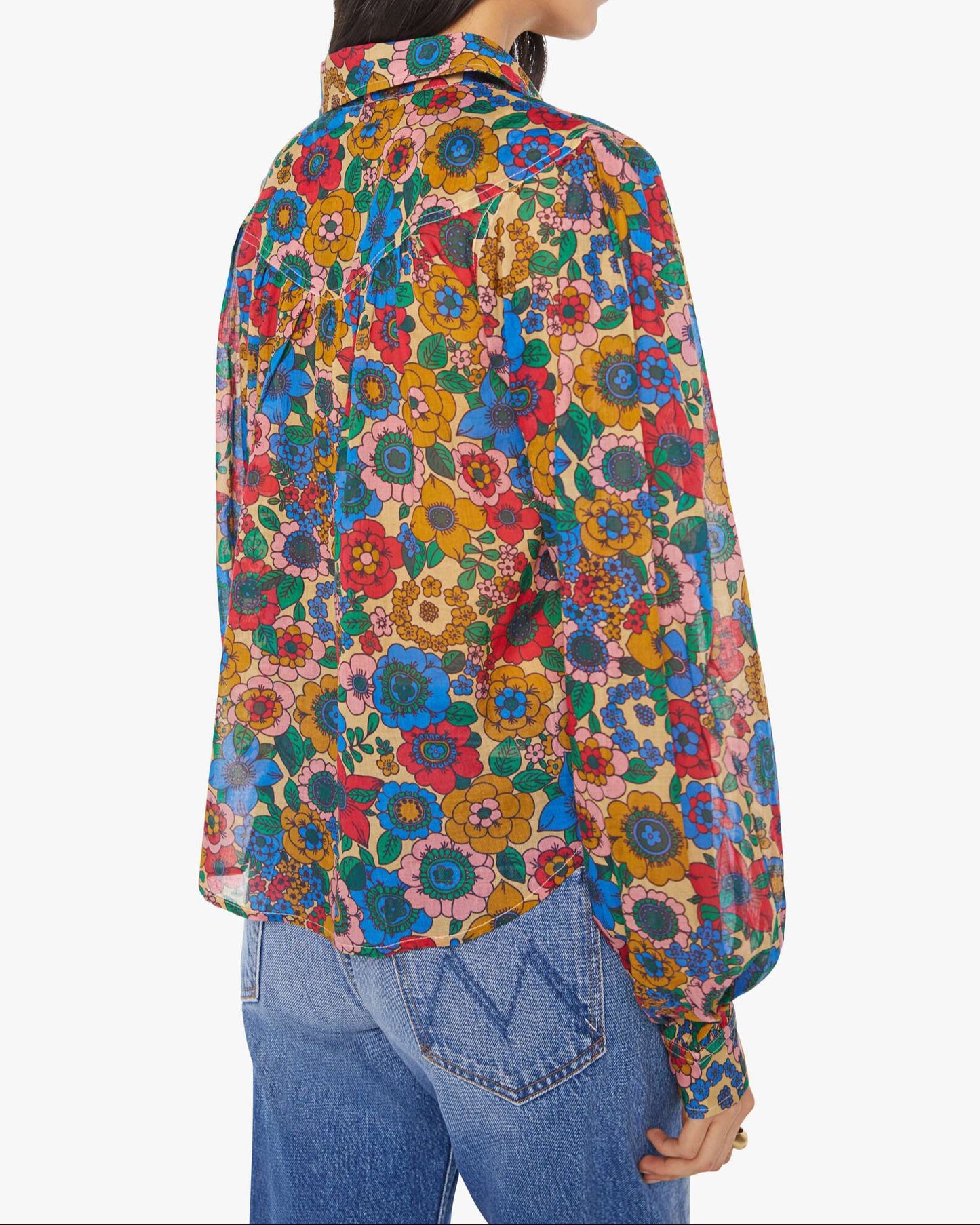 Mother The Rhapsody Exes Blouse | Track And Flower Fields