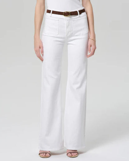 Citizens of Humanity Kimberly Patch Pocket Flare | Soft White