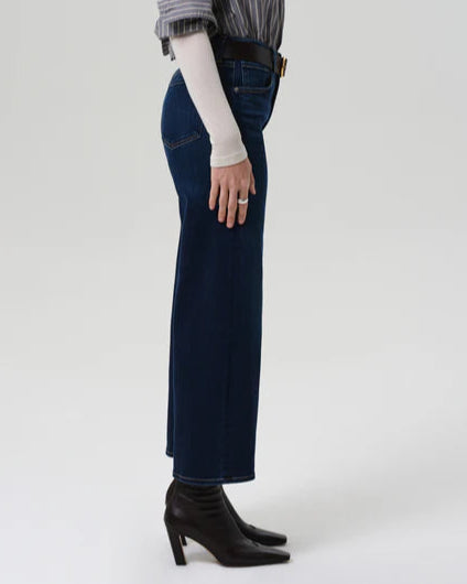 Citizens of Humanity Lyra Wide Leg Crop Clean Hem | Dakota