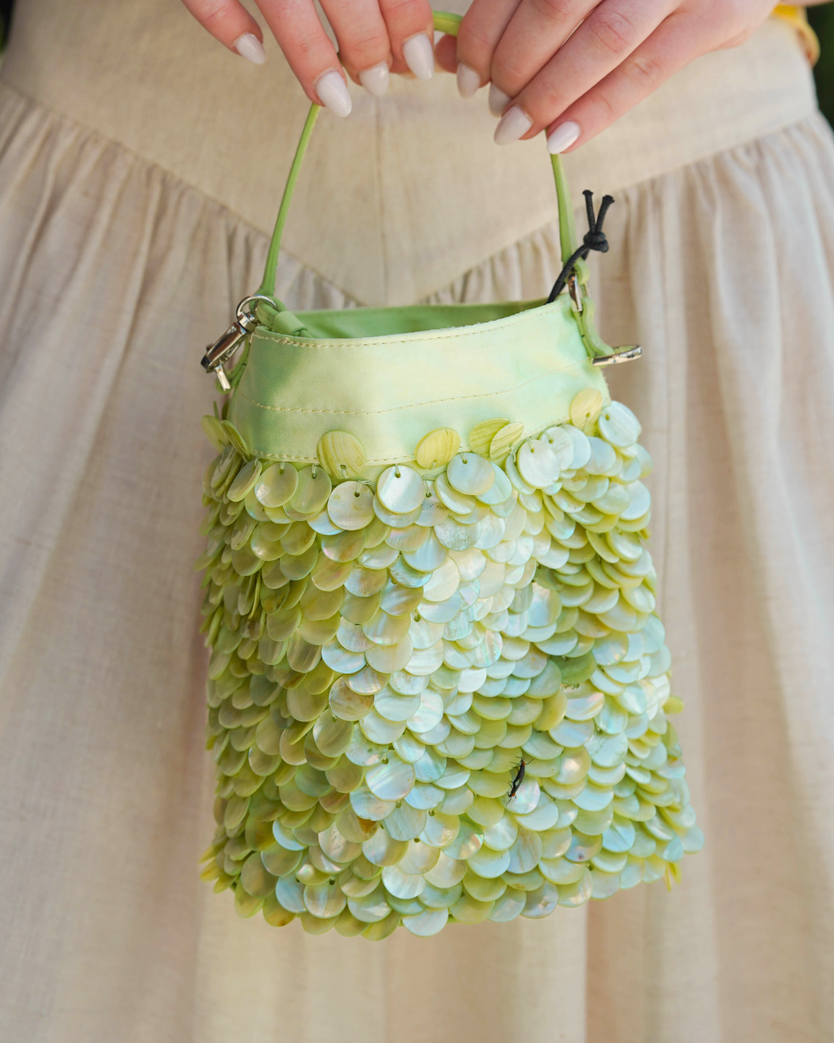 Staud Lila Mini Bag | Matcha