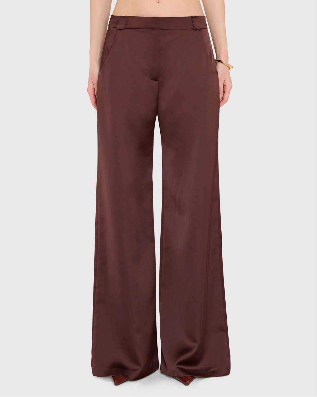 Amanda Uprichard Saddler Pants | Tobacco