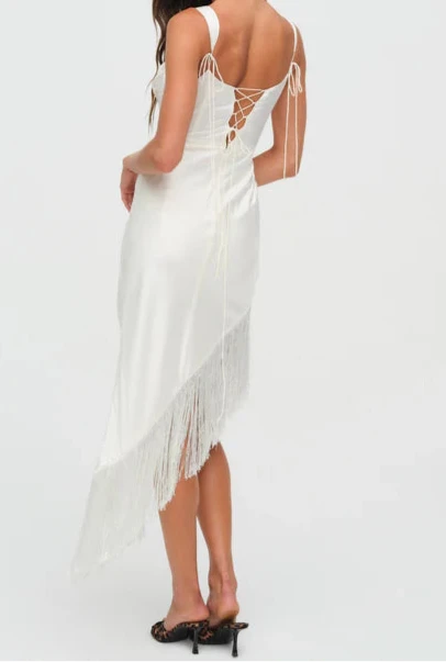 For Love & Lemons Anisa Fringe Midi Dress Narcissus Gainesville For Love & Lemons Anisa Fringe Midi Dress Narcissus Gainesville
