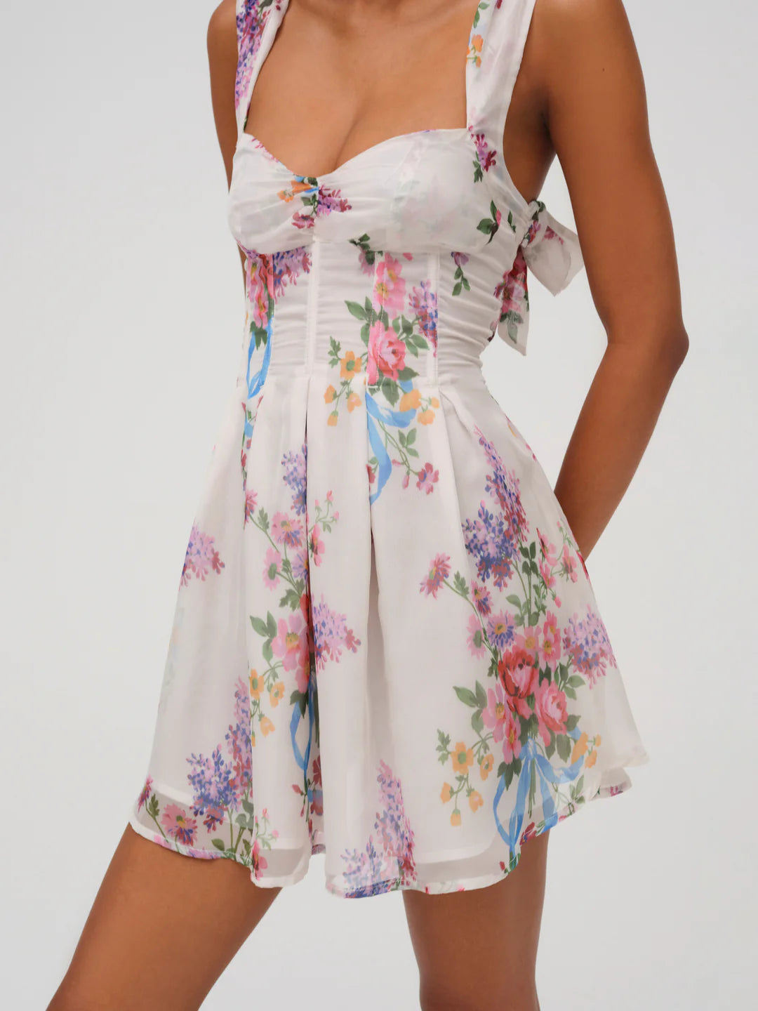 For Love & Lemons August Mini Dress | Multi