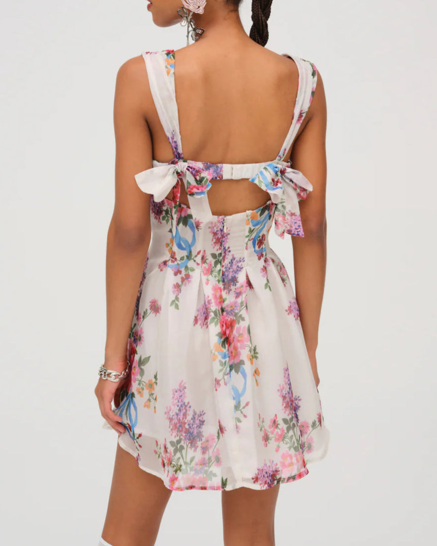 For Love & Lemons August Mini Dress | Multi