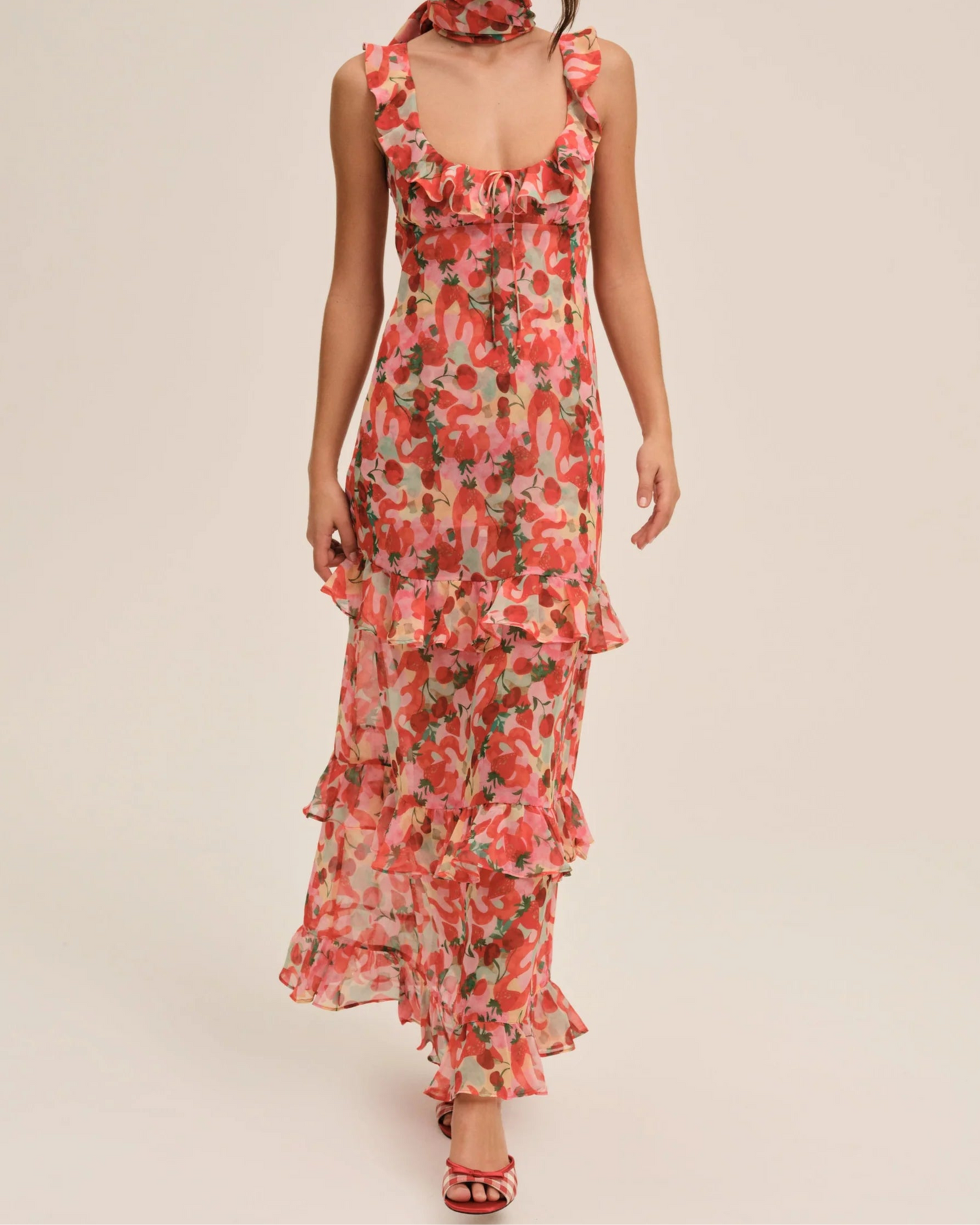 For Love & Lemons Ambrosia Maxi Dress