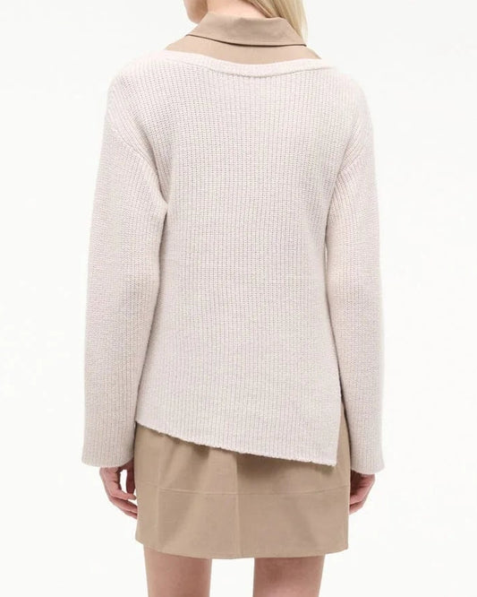 Staud Dane Dress | Barley Ivory