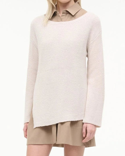 Staud Dane Dress | Barley Ivory