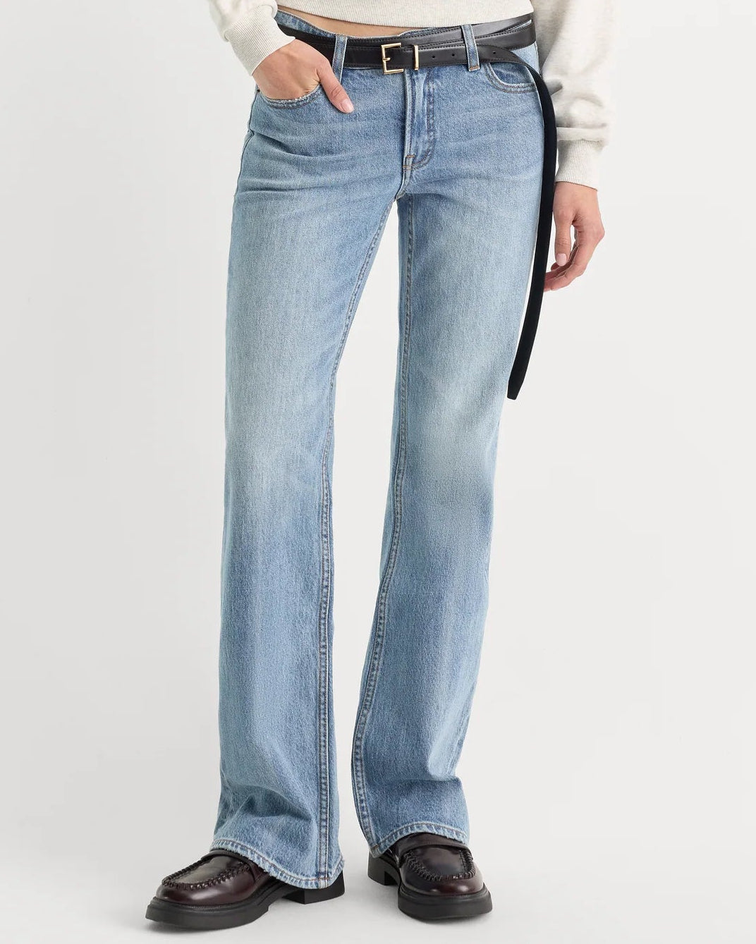 Good American Vintage Low Loose Jeans | Mesa